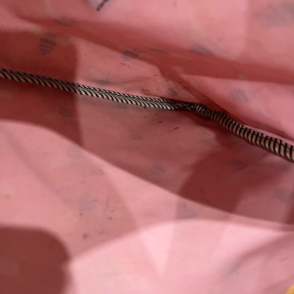 Fossil Coral Bee Print PVC Makeup Pouch - Picture 5 of 7